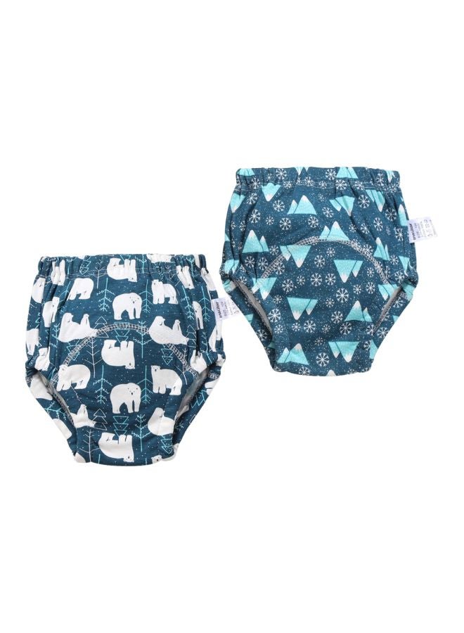 بنطال تدريب قطني مسامي مكون من 6 طبقات، مقاس L، 11-25 كجم، عدد 2 - Image 1